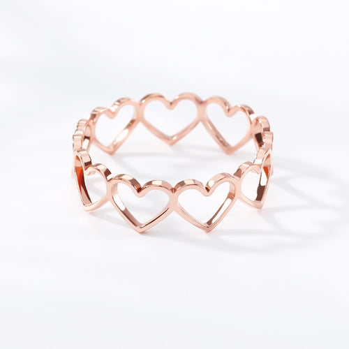 Heart Shape Open Ring Design Jewelry - iveny
